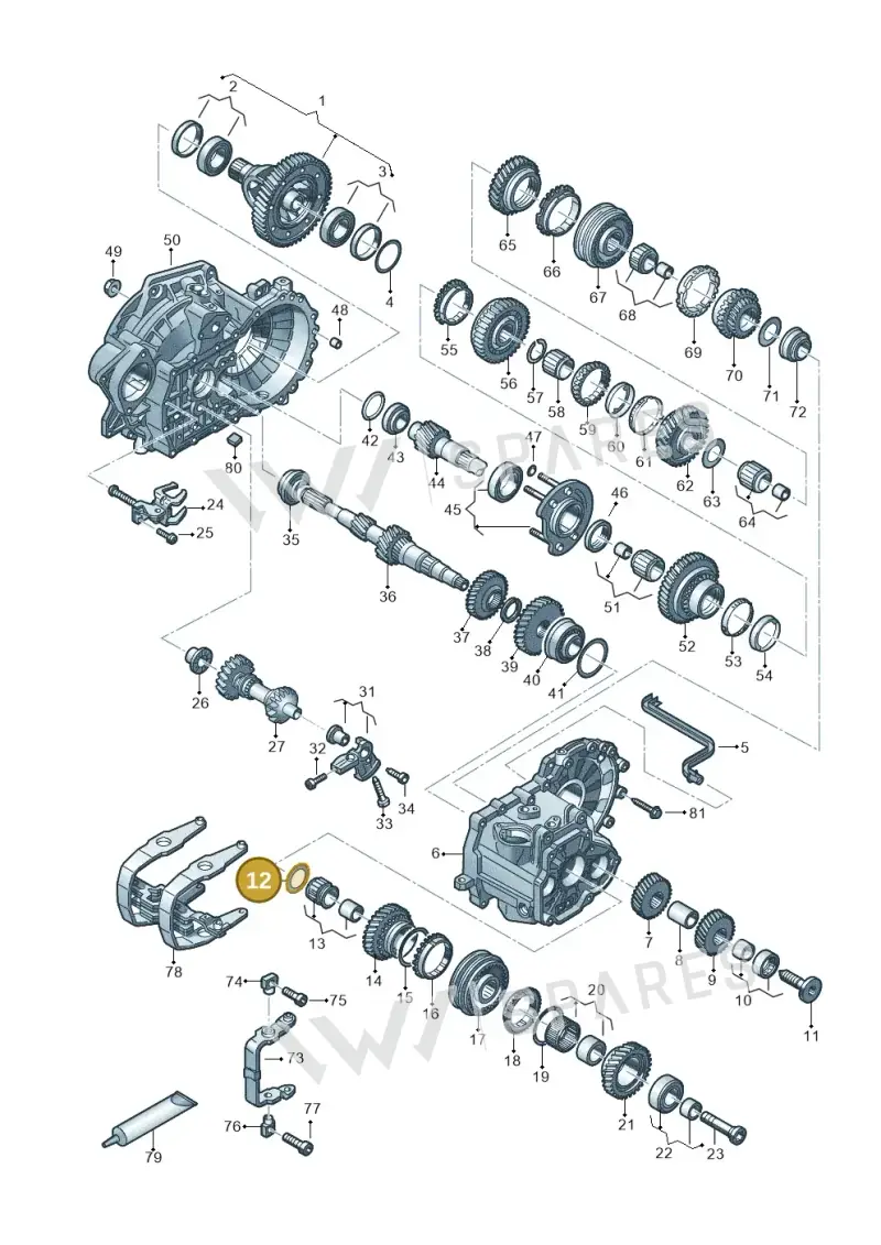02A311155A — Skoda Kamiq (2019-) diagram 2gk300352, position 12