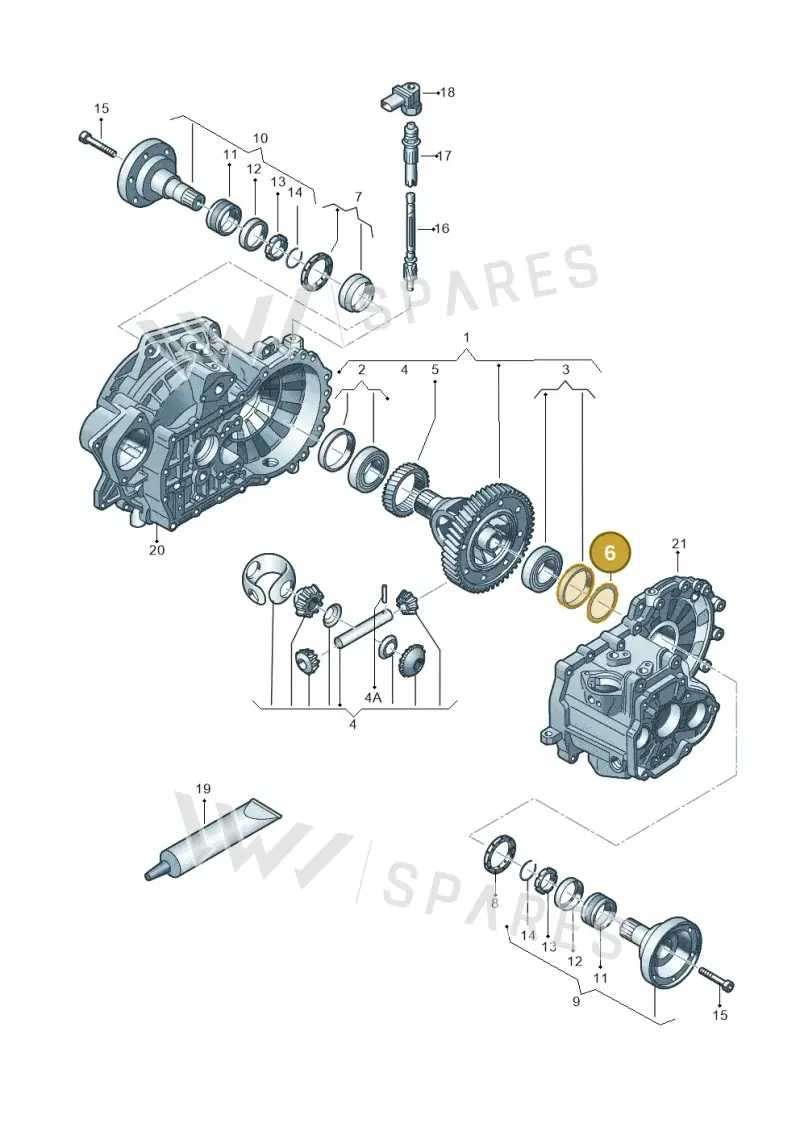 02A409210J — Skoda Rapid (2012-2022) diagram 677409250, position 6
