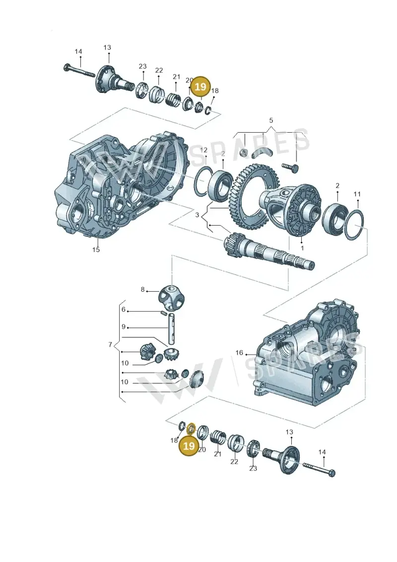 02A409374 — Skoda OCTAVIA/COMBI/4X4 (1996-2000) diagram 201409200, position 19