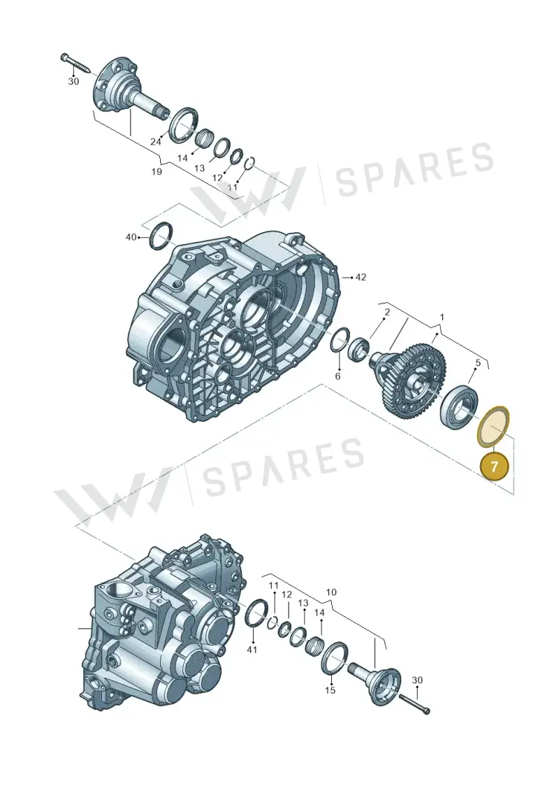 02B409210B — Skoda Yeti (2013-2017) diagram 694409300, position 7