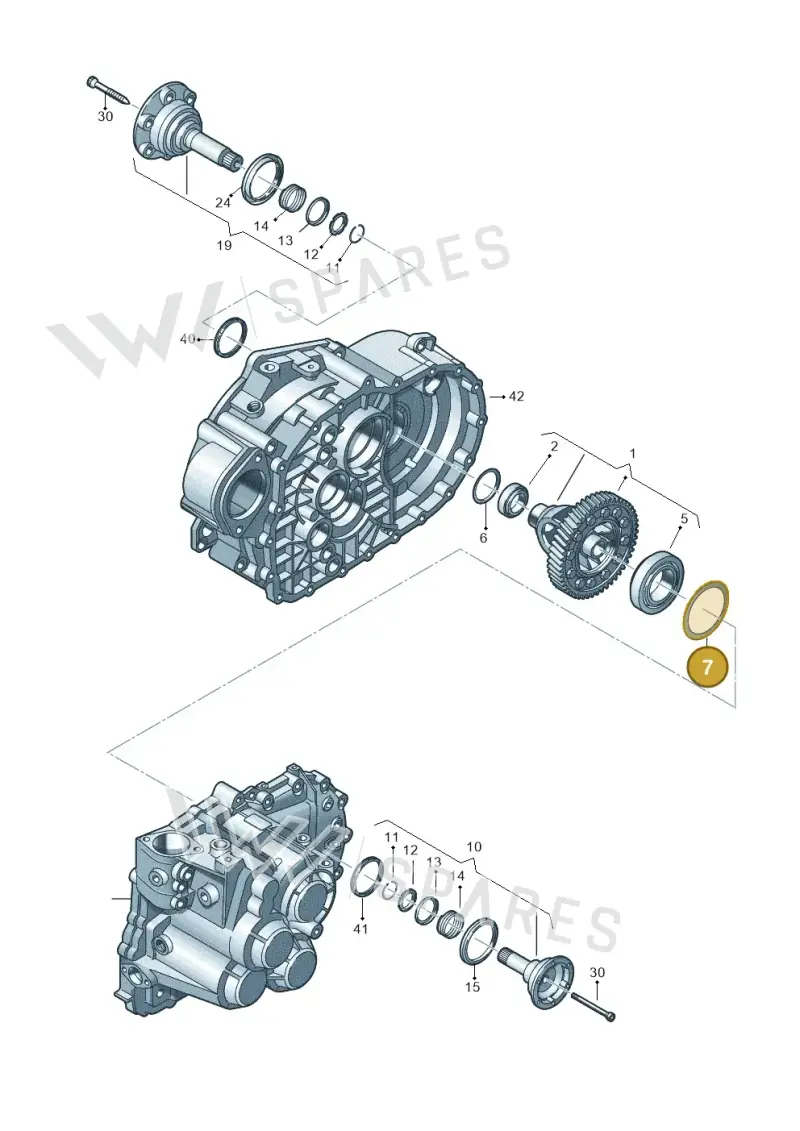 02B409210C — Skoda Yeti (2013-2017) diagram 694409300, position 7
