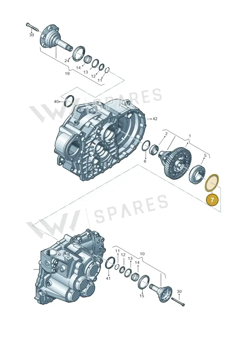 02B409210E — Skoda Yeti (2013-2017) diagram 694409300, position 7