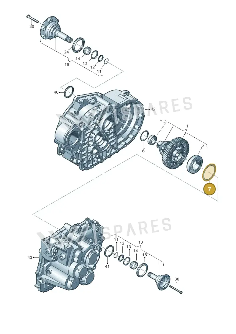 02B498210 — Skoda Kodiaq (2018-2022) diagram 884409050, position 7