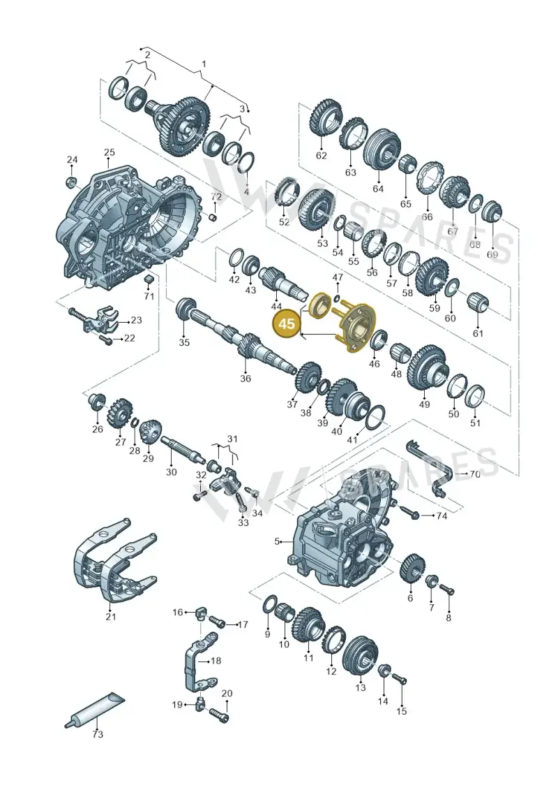 02D311206B — Skoda Kamiq (2019-) diagram 827315030, position 45