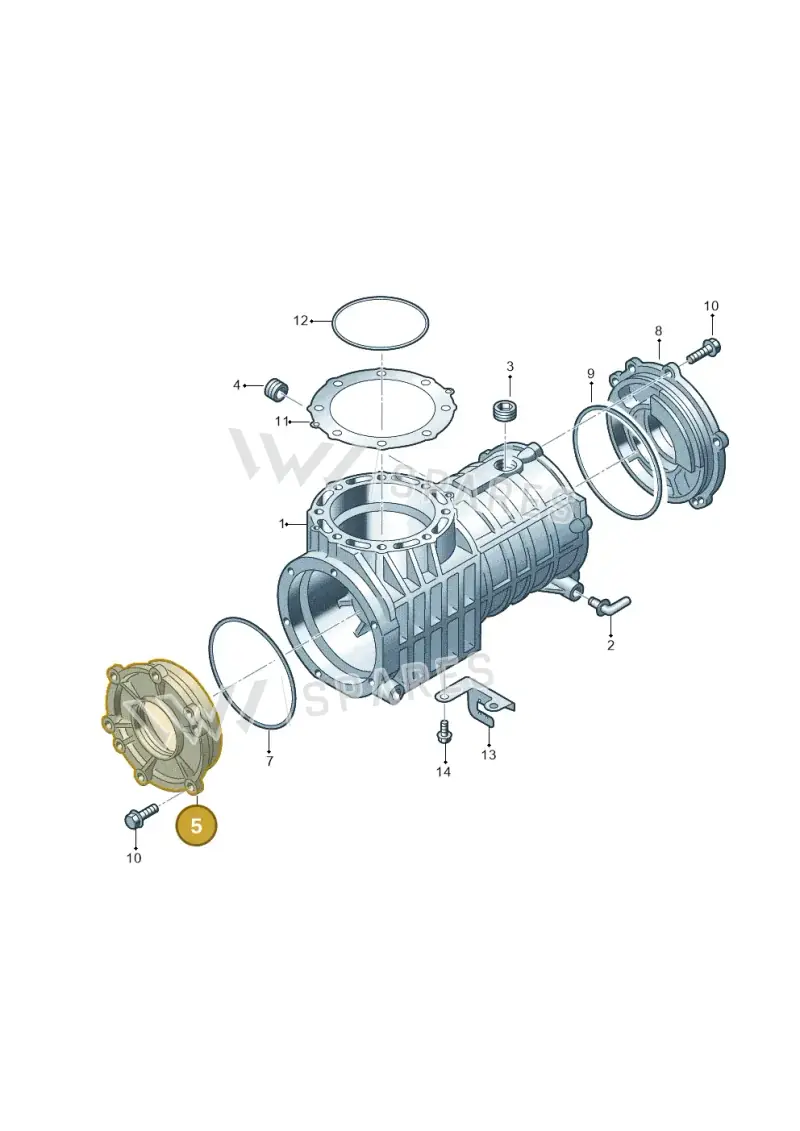 02D525229C — Skoda OCTAVIA/COMBI/4X4      01> (2000-) diagram 194525110, position 5