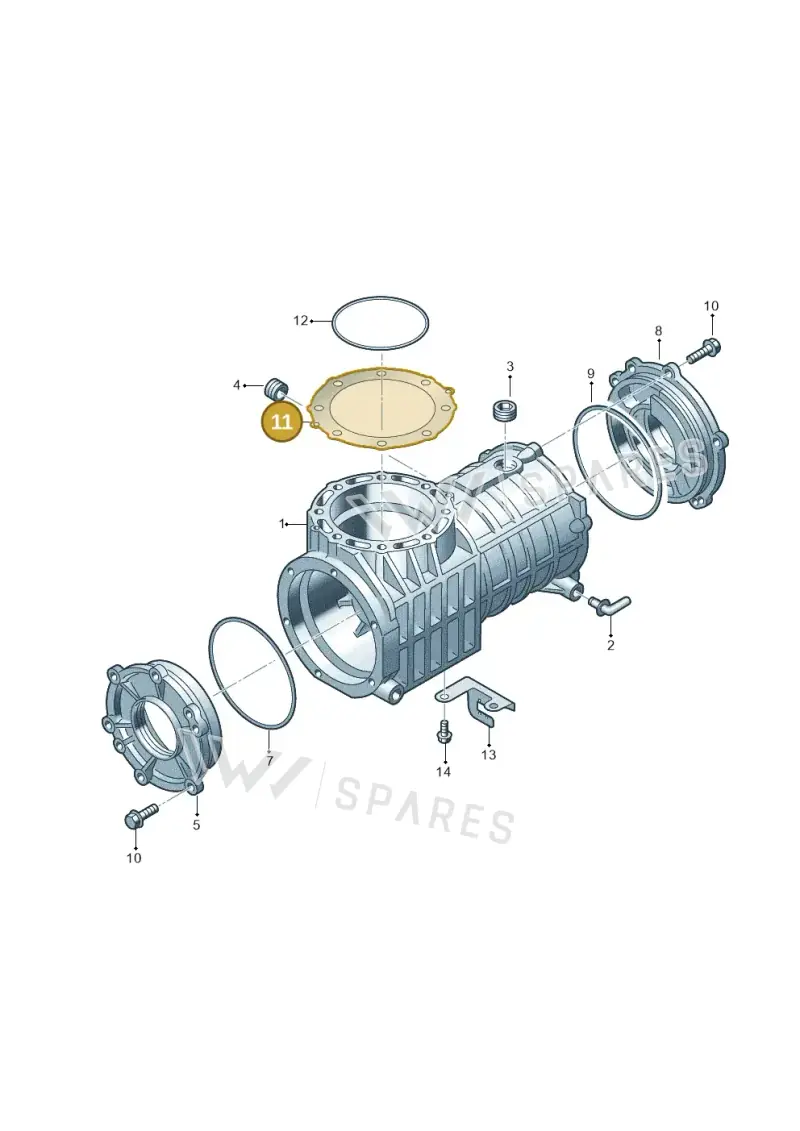 02D525291DG — Skoda OCTAVIA/COMBI/4X4      01> (2000-) diagram 194525110, position 11