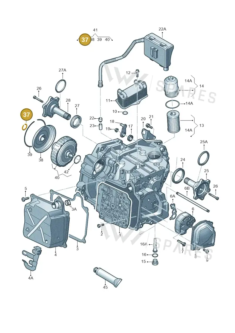 02E311321N — Skoda Octavia (2017-2020) diagram 746321650, position 37