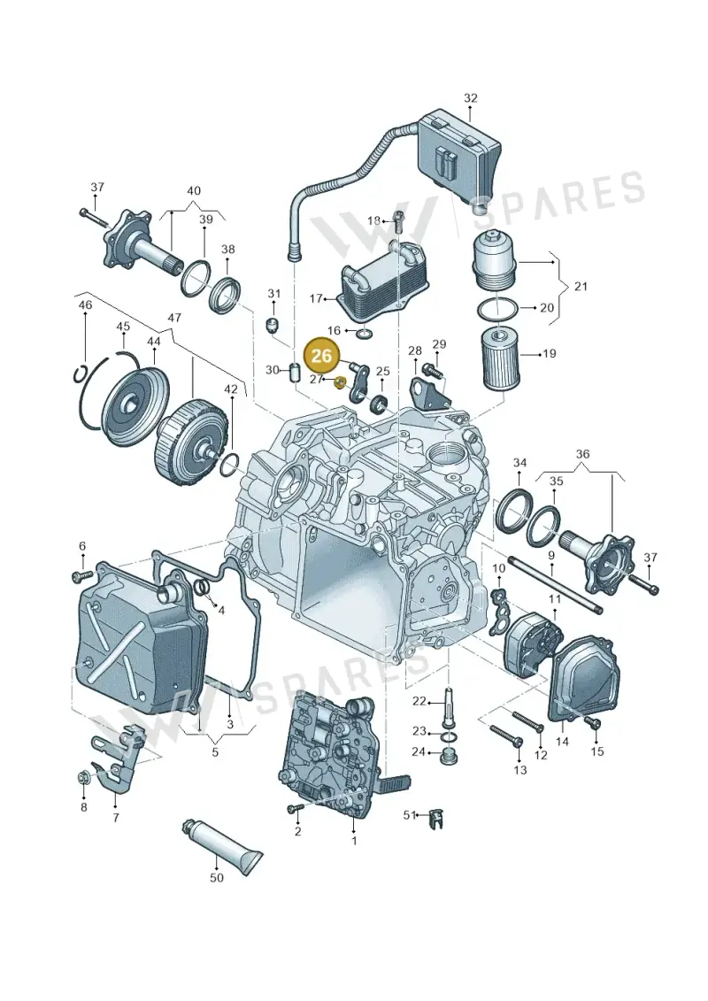 02E321171D — Skoda Karoq (2017-2022) diagram 884321600, position 26