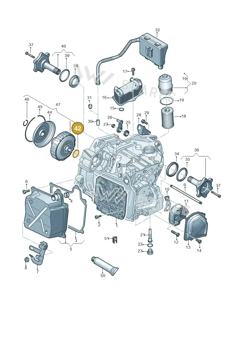 02E323557B — Skoda Kodiaq (2018-2022) diagram 793321660, position 42