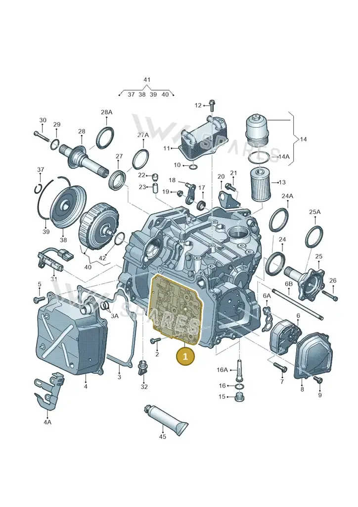 02E325025ADZ0L — Skoda OCTAVIA/COMBI/4X4      04> (2004-) diagram 405321600, position 1