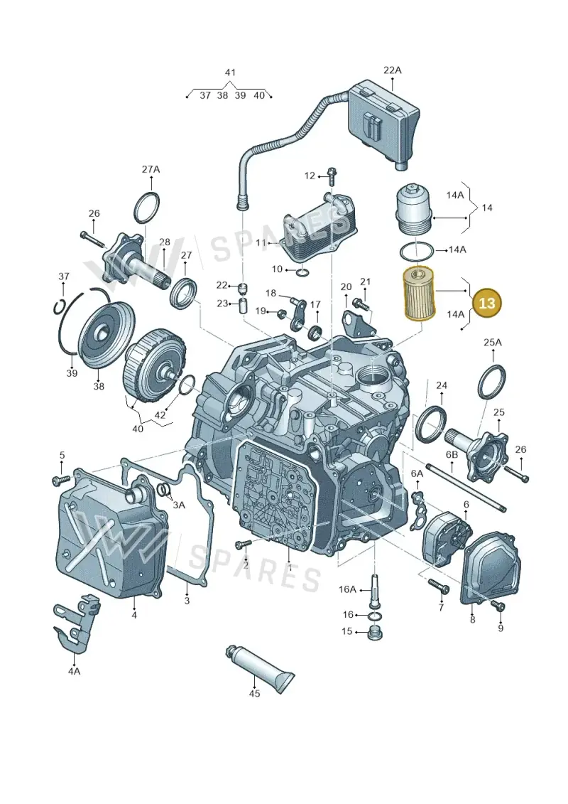 02E398051 — Skoda Octavia (2017-2020) diagram 746321650, position 13