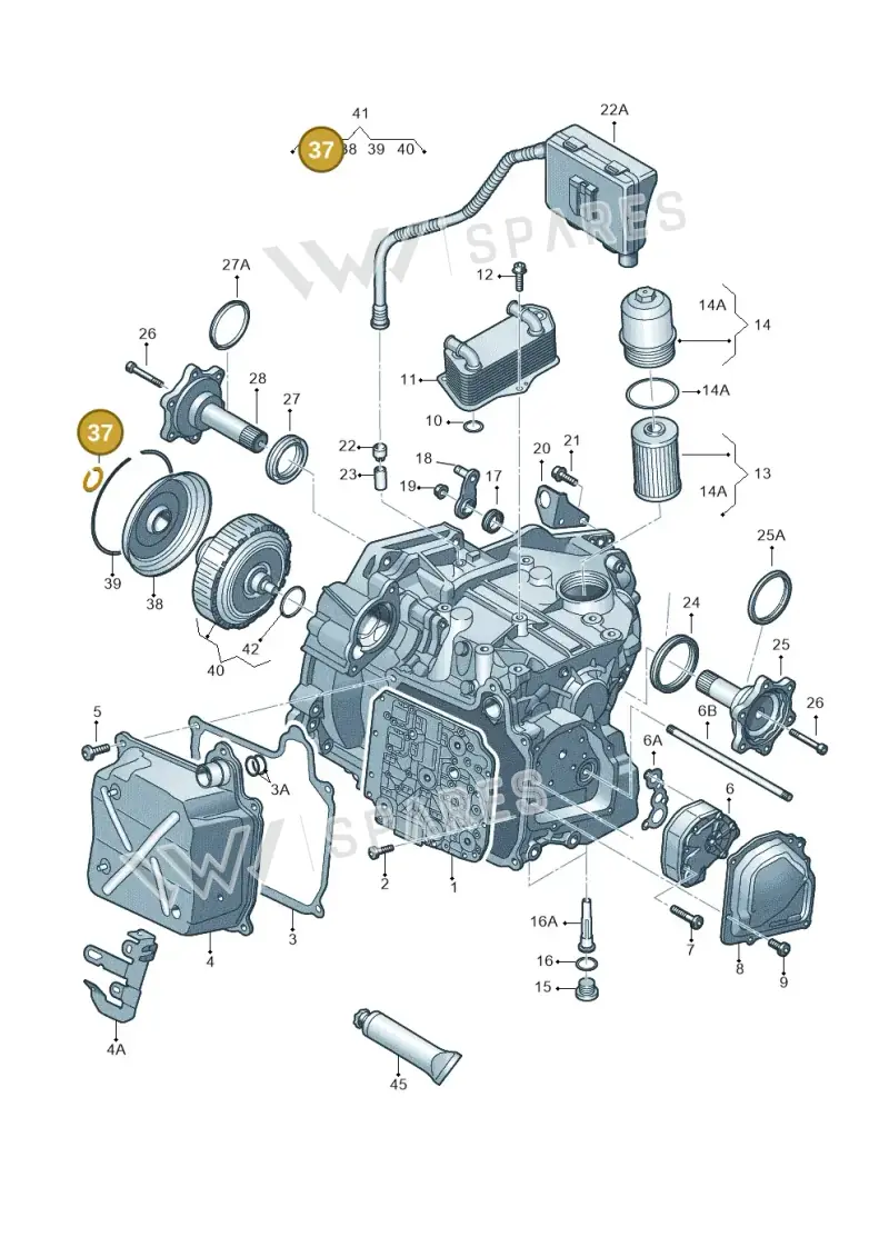 02E398321 — Skoda Octavia (2017-2020) diagram 746321650, position 37