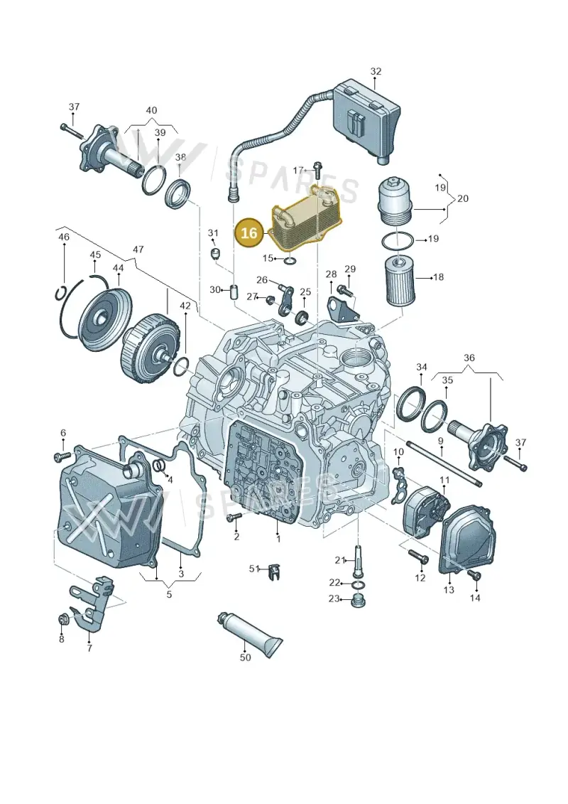 02E409061D — Skoda Kodiaq (2018-2022) diagram 793321660, position 16