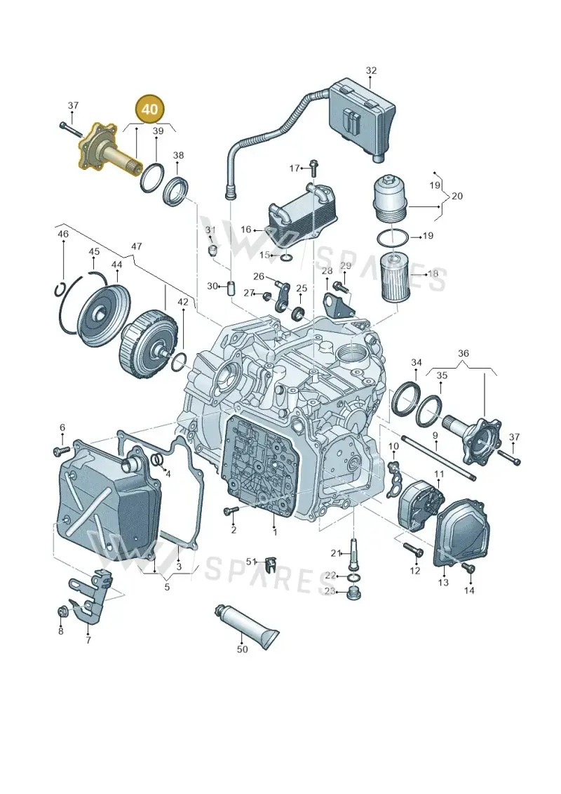02E409344C — Skoda Kodiaq (2018-2022) diagram 793321660, position 40
