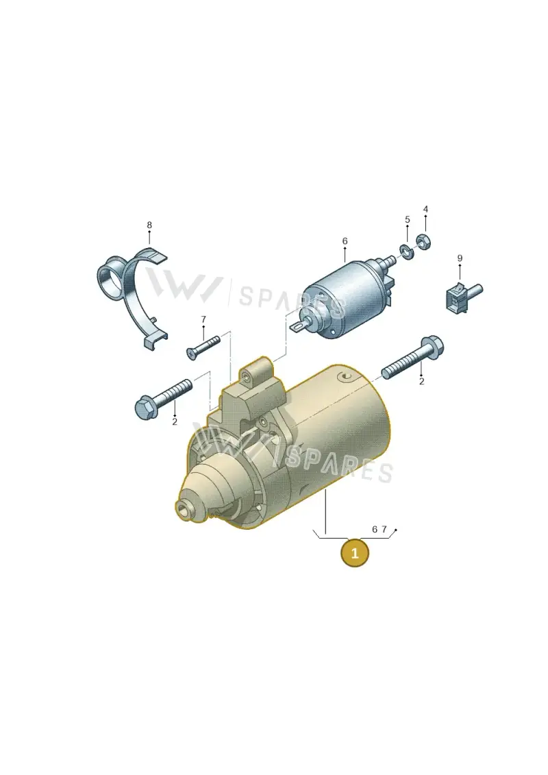 02E911023SX — Skoda Yeti (2013-2017) diagram 666911000, position 1