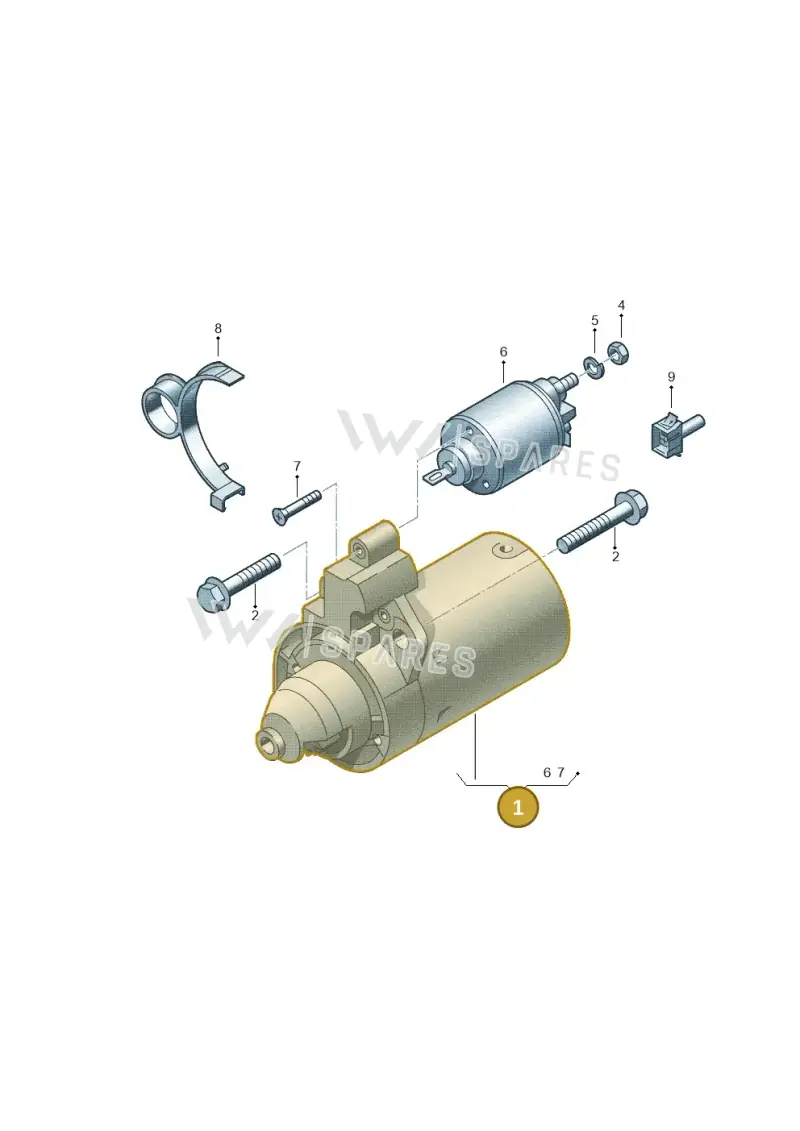 02E911024AX — Skoda Yeti (2013-2017) diagram 666911000, position 1