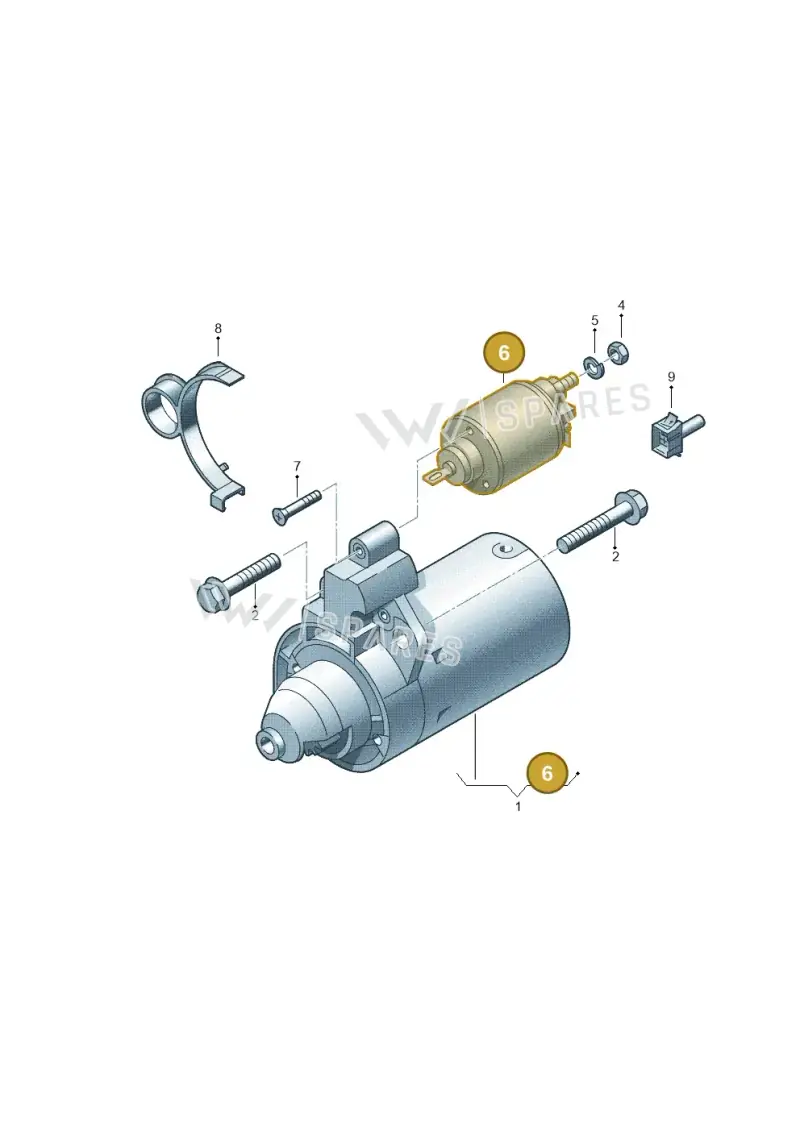 02E911287C — Skoda Yeti (2013-2017) diagram 666911000, position 6