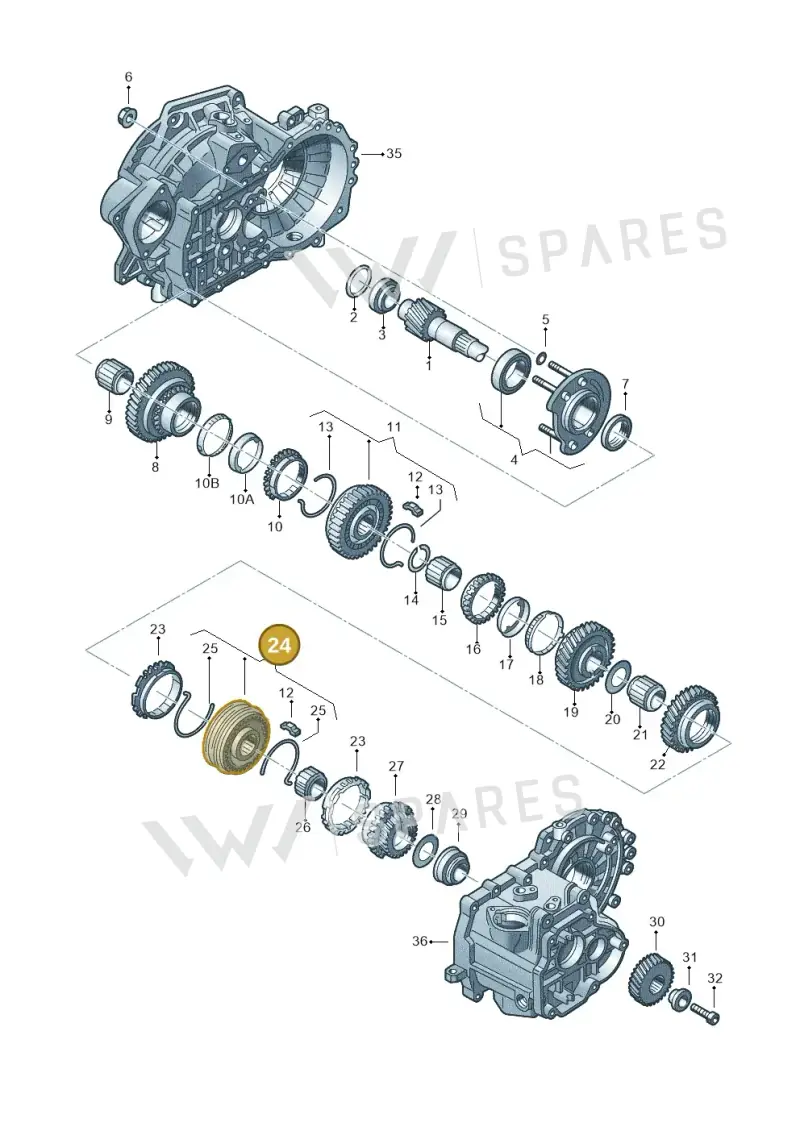 02J311301K — Skoda Yeti (2013-2017) diagram 201311380, position 24
