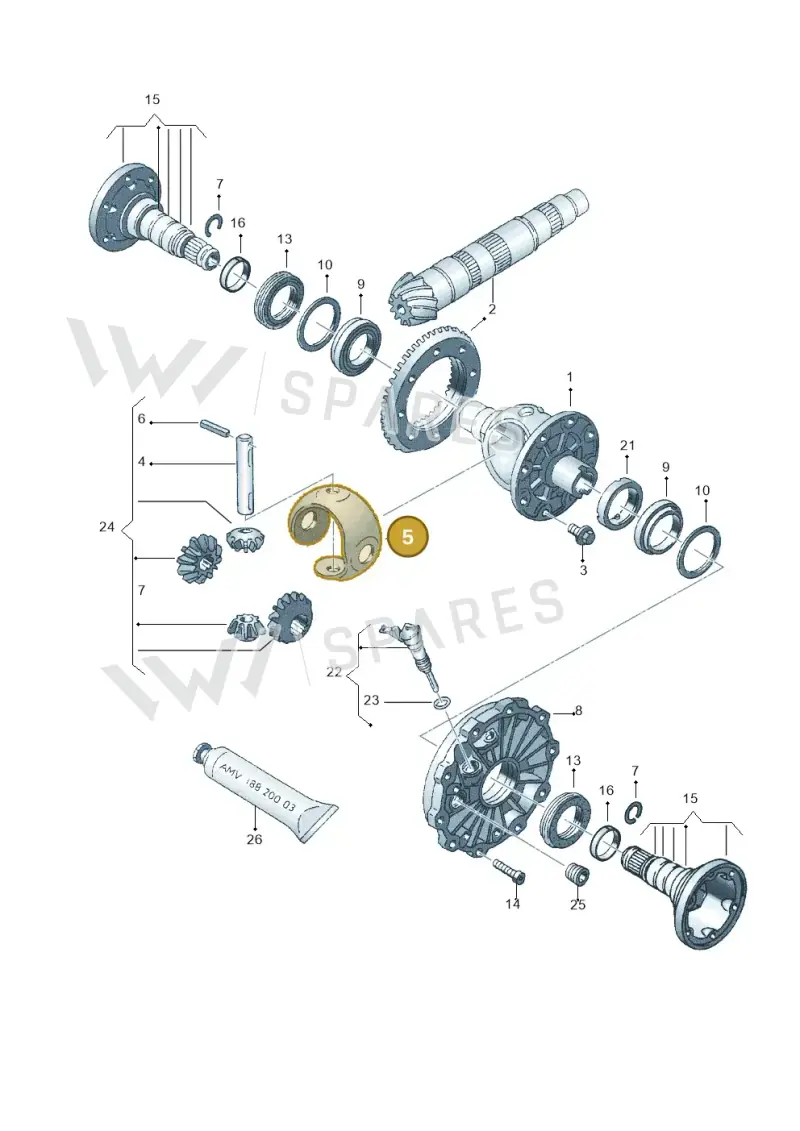 02J409170 — Skoda SUPERB                 02> (2001-) diagram 218409150, position 5