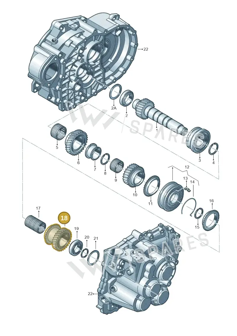 02M311159AC — Skoda Yeti (2013-2017) diagram 194311590, position 18