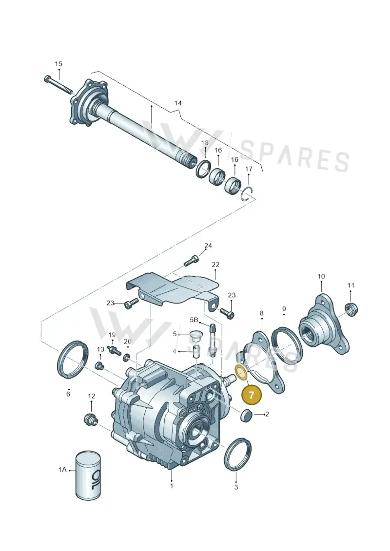 02M409280 — Skoda Yeti (2013-2017) diagram 420409400, position 7
