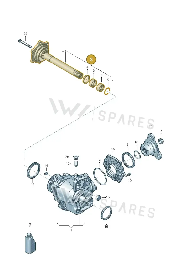 02M409351A — Skoda Kodiaq (2018-2022) diagram 884409103, position 3