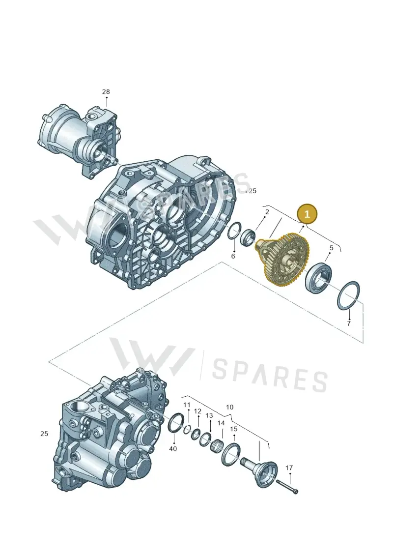 02Q409021T — Skoda Octavia (2017-2020) diagram 746409260, position 1