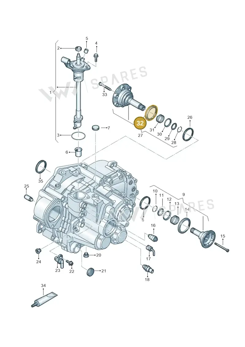 02Q409375A — Skoda Kodiaq (2018-2022) diagram 827330020, position 32