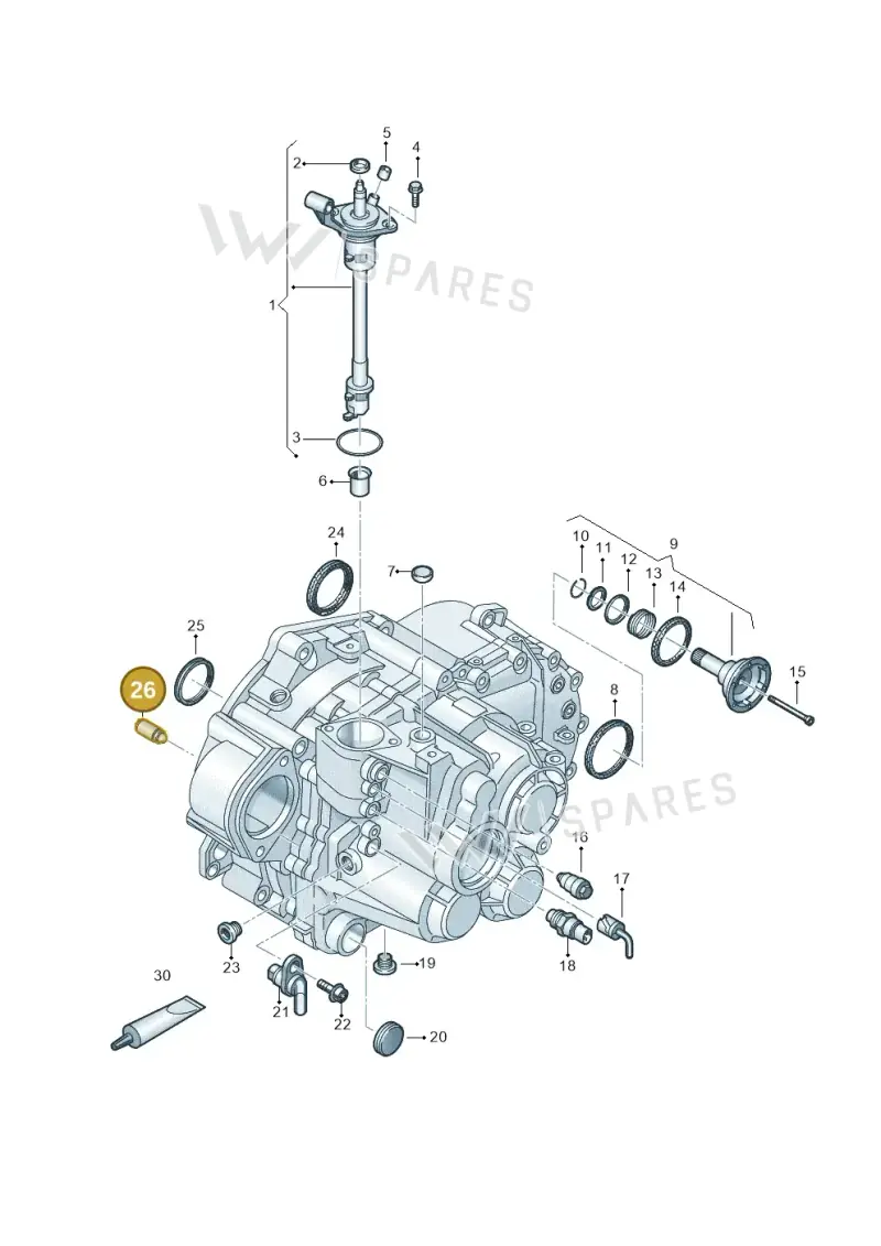 02T301234F — Skoda Kodiaq (2018-2022) diagram 813300561, position 26