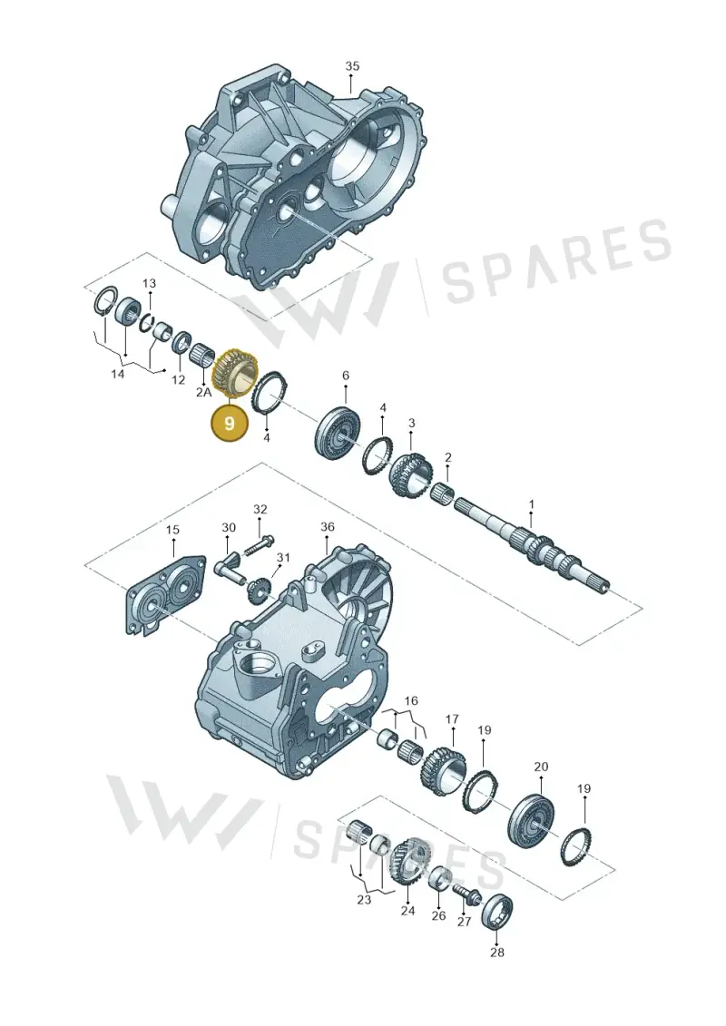 02T311145AM — Skoda Octavia (2019-2024) diagram 746311230, position 9