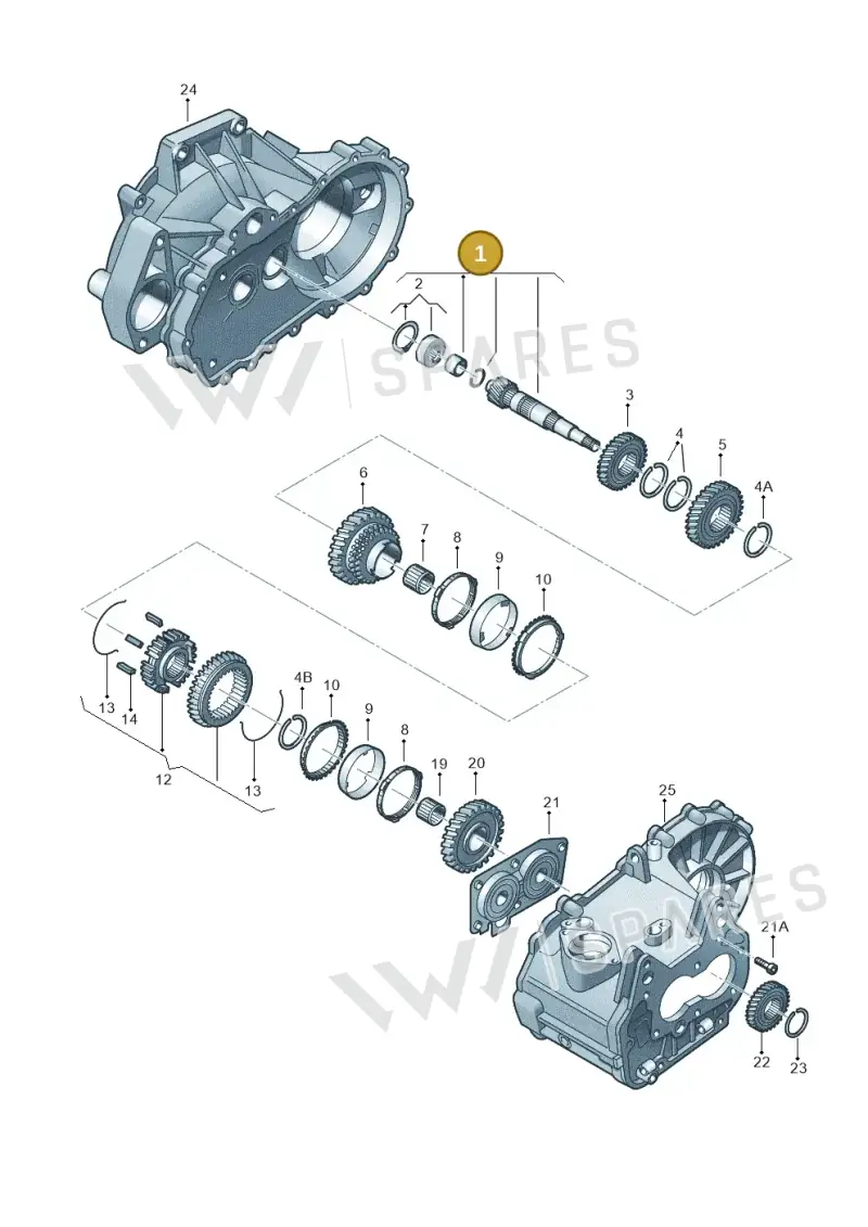 02T311198D — Skoda Octavia (2017-2020) diagram 746311090, position 1