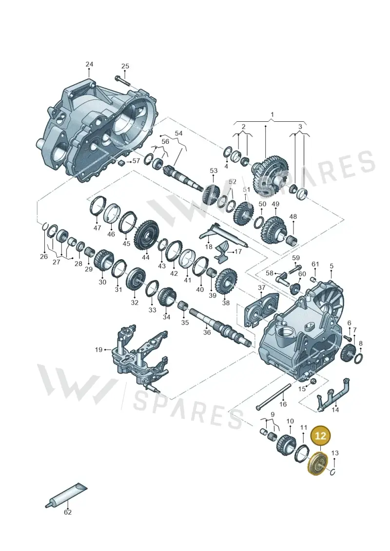 02T311241F — Skoda Fabia (2021-) diagram 827305060, position 12