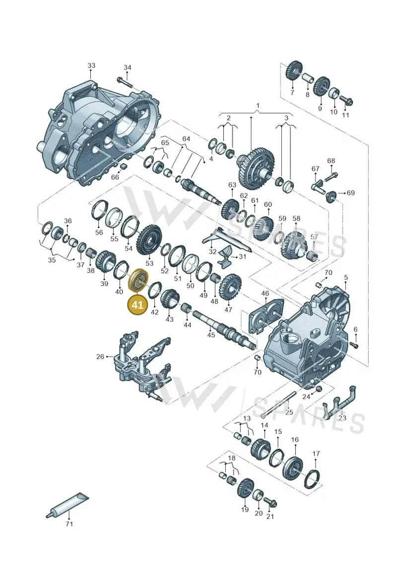 02T311301E — Skoda Kamiq (2019-) diagram 827310030, position 41