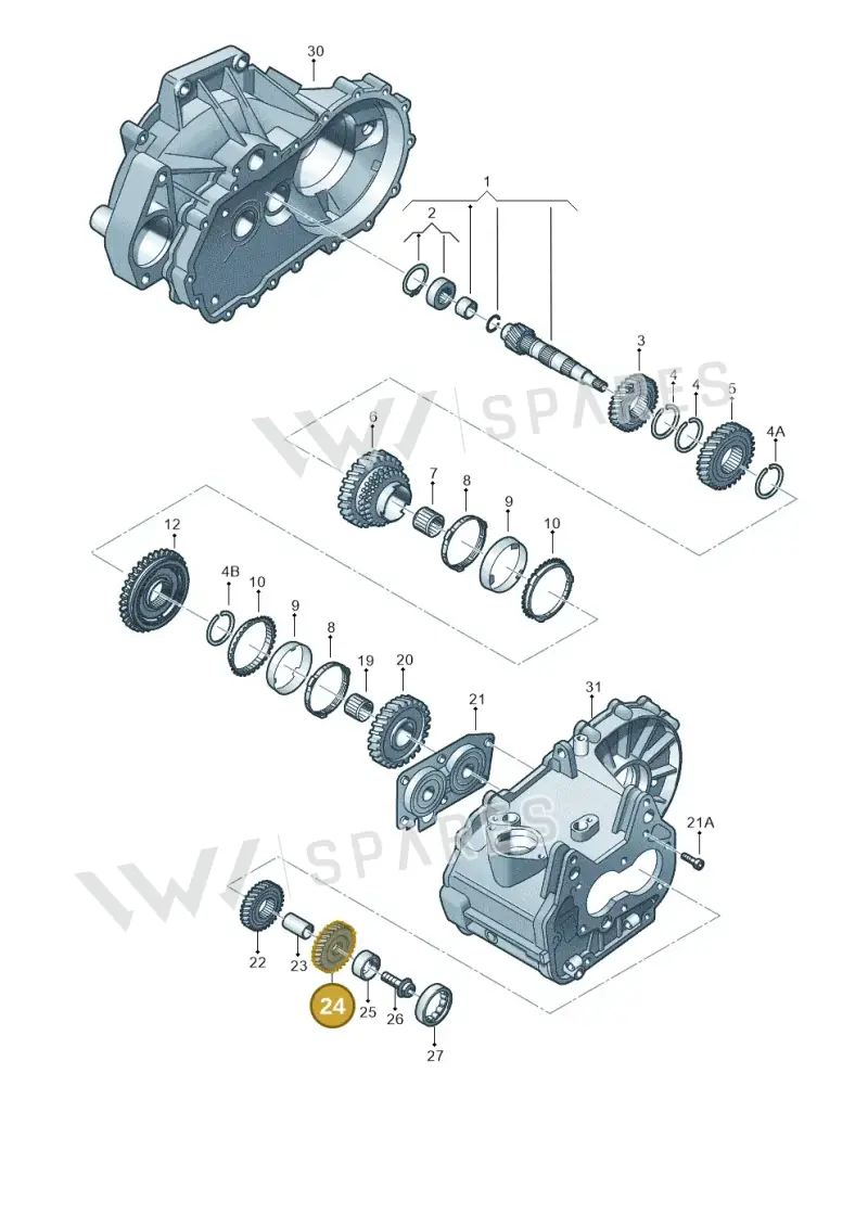 02U311165P — Skoda Octavia (2019-2024) diagram 746311220, position 24