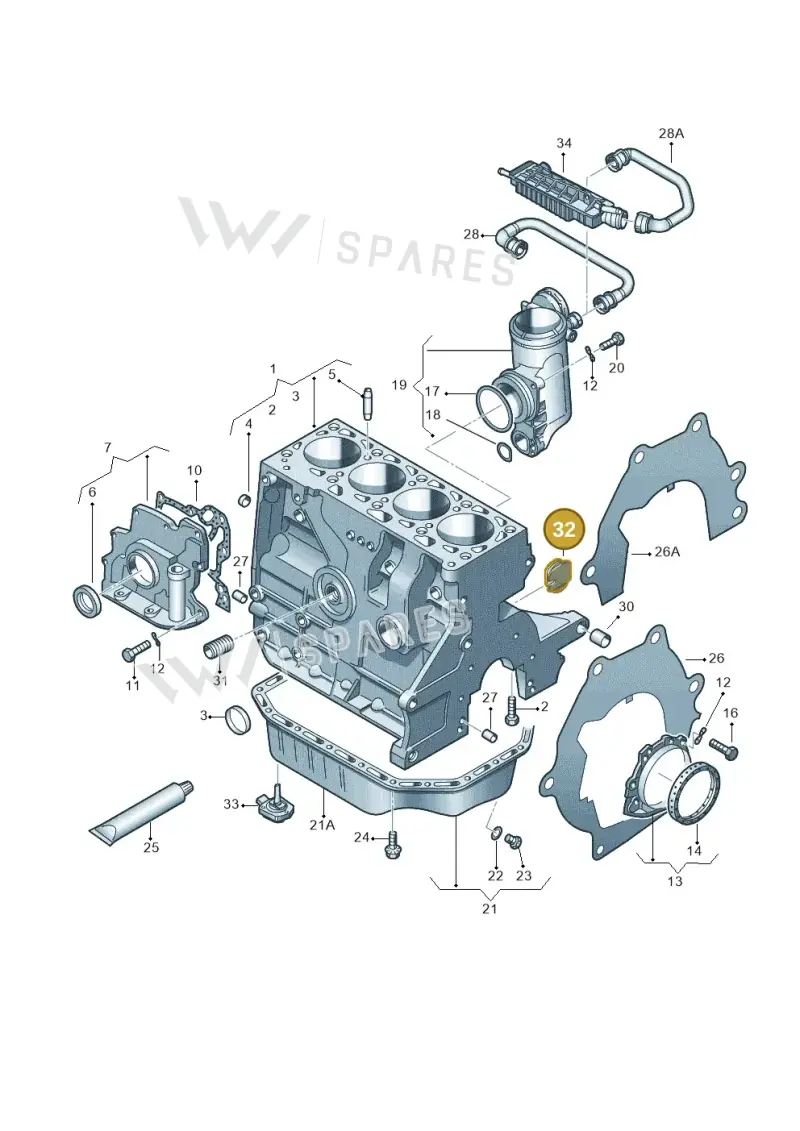 030103037D — Skoda Octavia ambiente (2008-2013) diagram 474103000, position 32