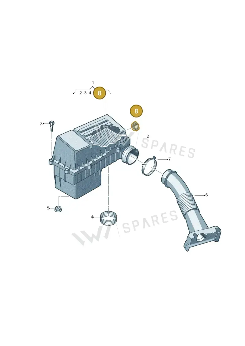 030103638 — Skoda Rapid (2012-2022) diagram 481129200, position 8