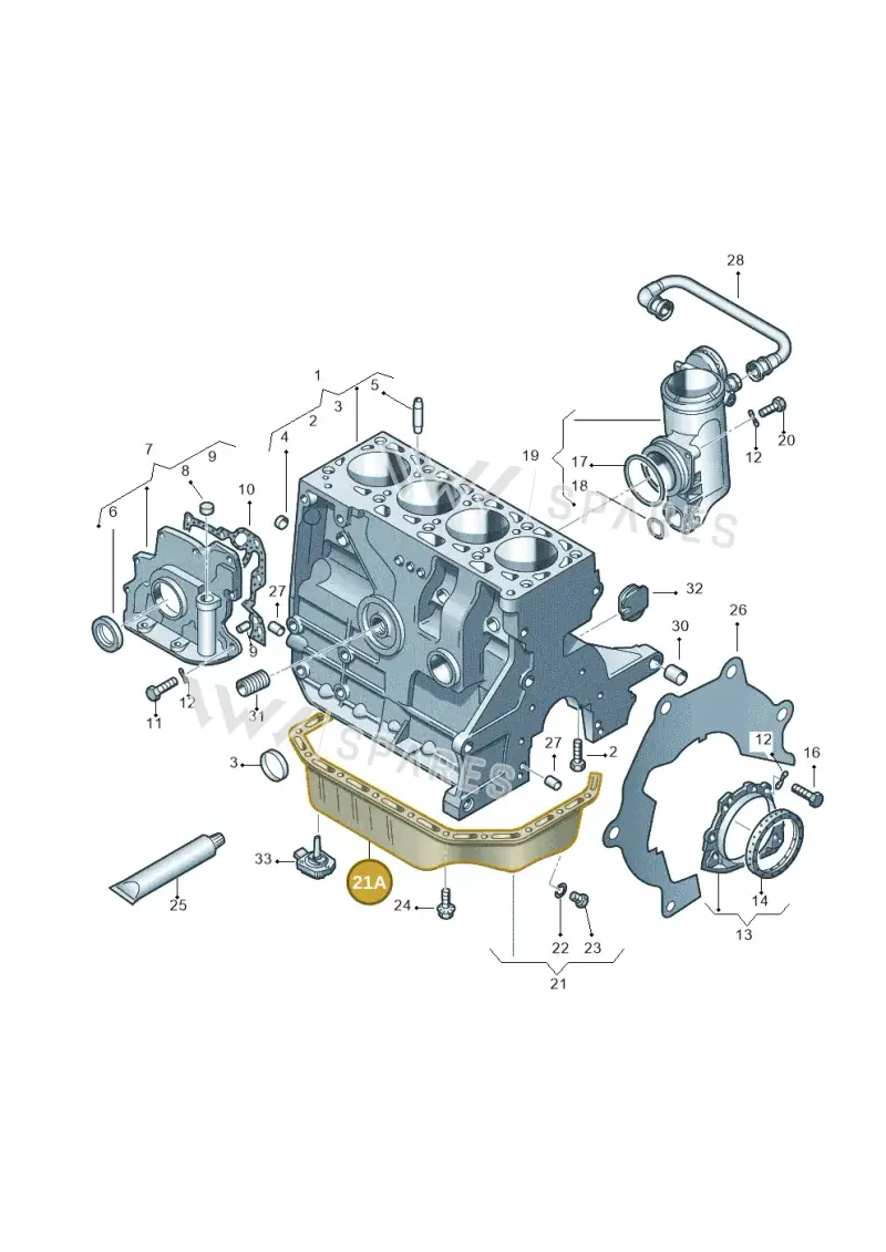 032103603AB — Skoda FABIA/COMBI            05> (2004-) diagram 269103000, position 21A