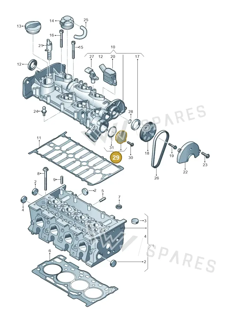 036103111G — Skoda Kodiaq (2016-2024) diagram 747103410, position 29