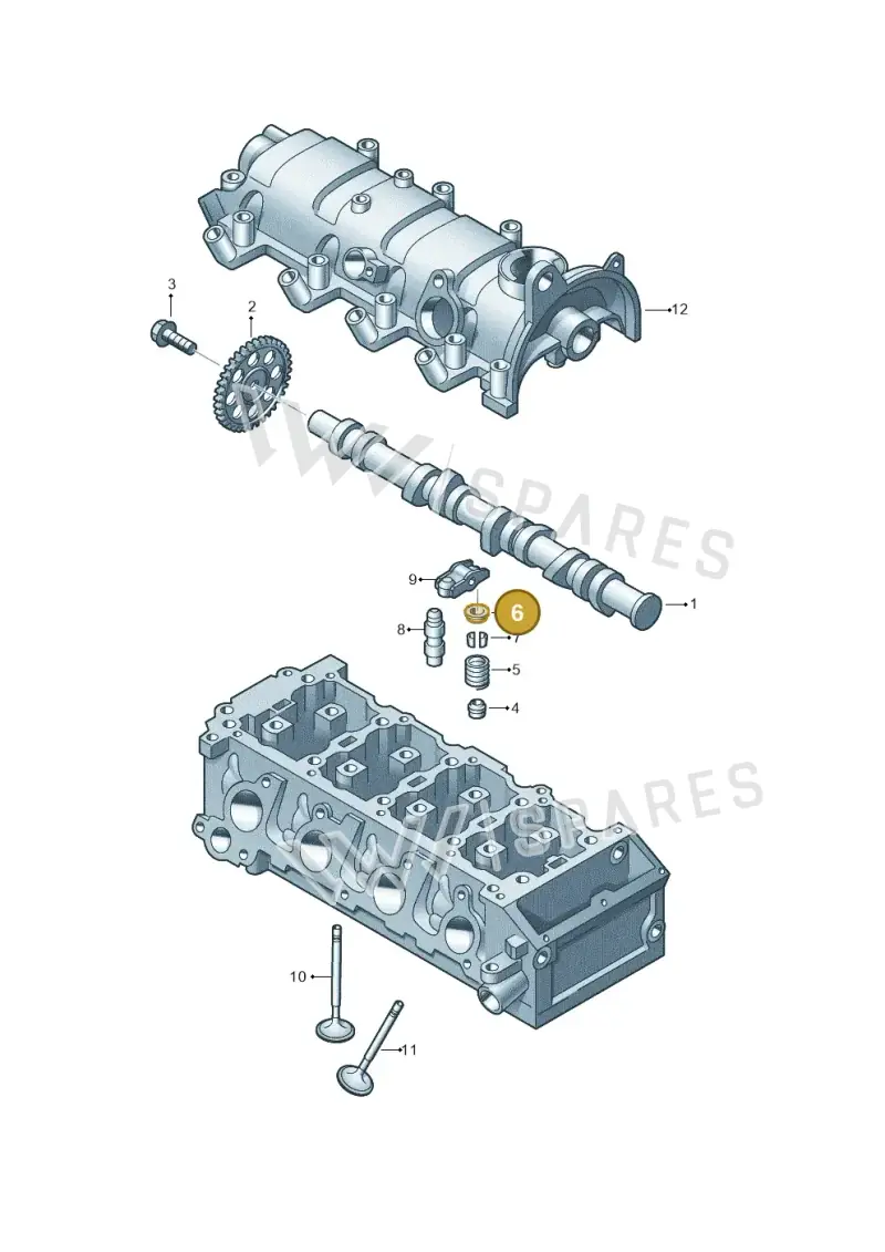 036109641B — Skoda Yeti (2013-2017) diagram 649109010, position 6