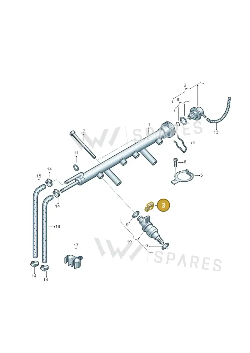 036133047 — Skoda OCTAVIA/COMBI/4X4      01> (2000-) diagram 194133350, position 3
