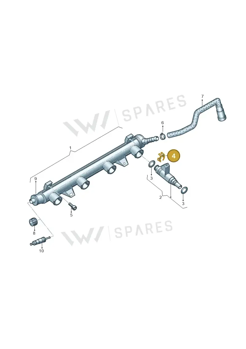 036133047 — Skoda Roomster (2010-2015) diagram 253133500, position 4