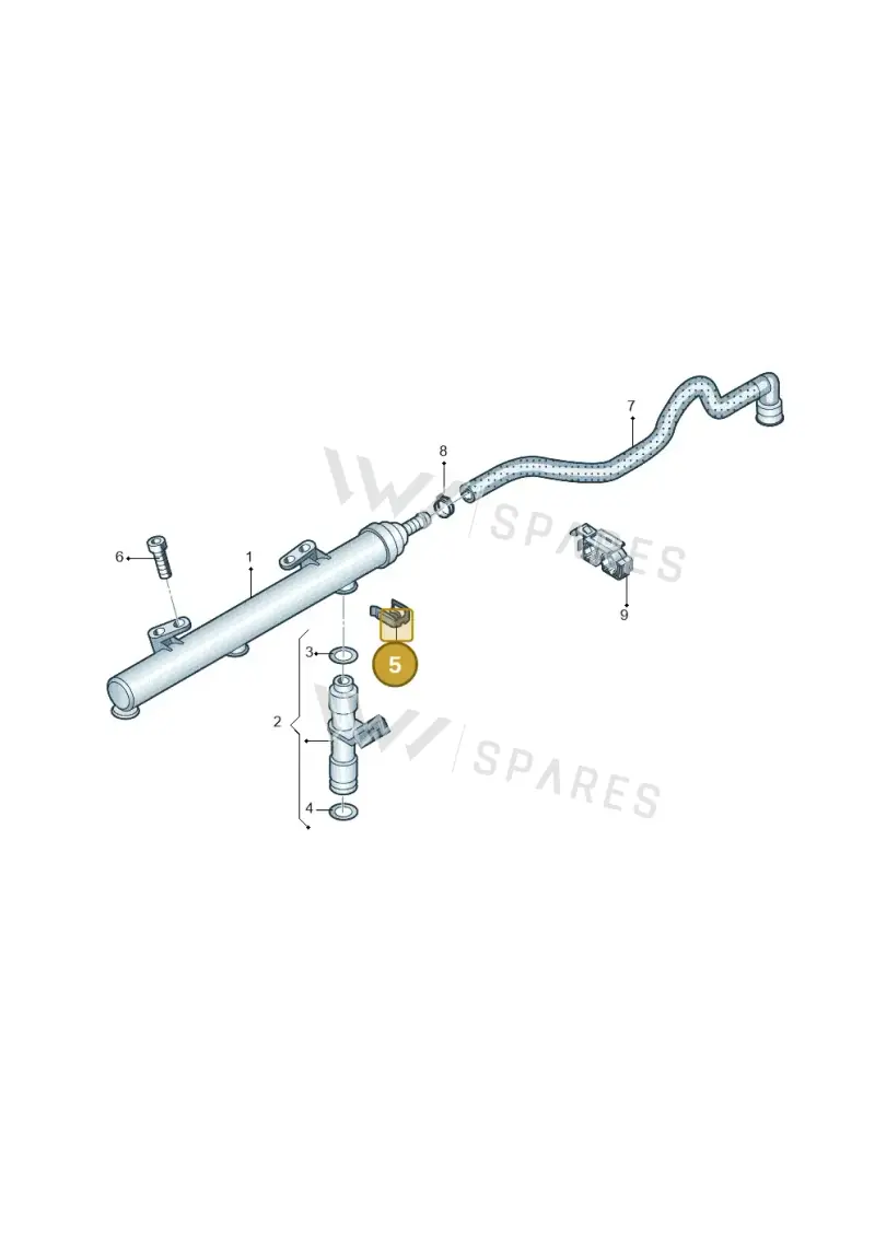 036133047G — Skoda Octavia (2017-2020) diagram 756133500, position 5