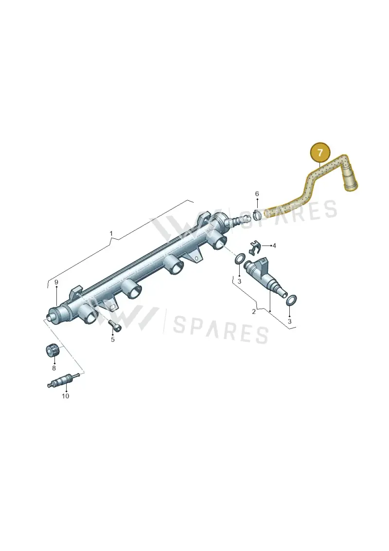 036133723BR — Skoda Rapid (2012-2022) diagram 253133500, position 7