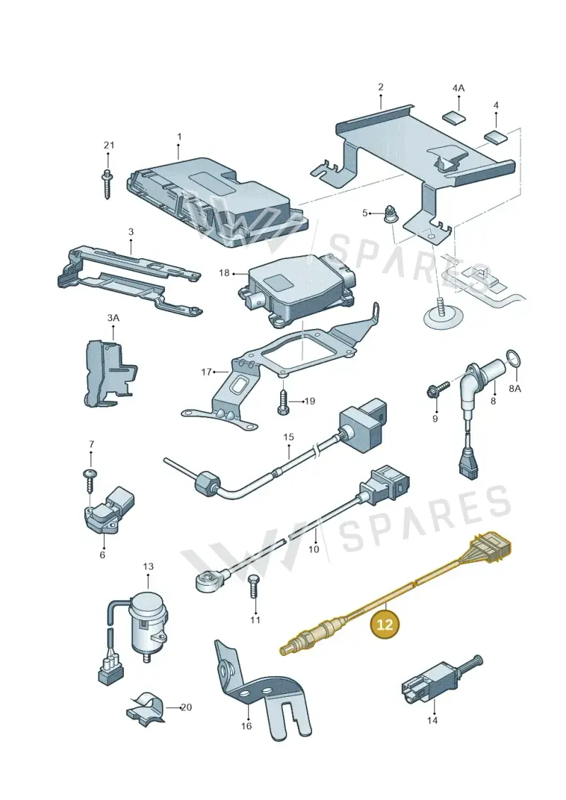 036906262AA — Skoda ROOMSTER               06> (2006-) diagram 481906000, position 12