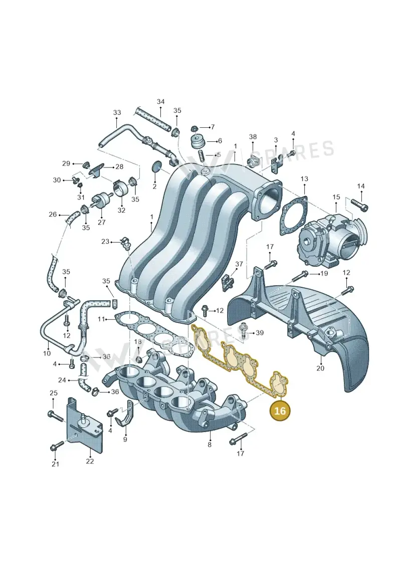 037129717C — Skoda FABIA/COMBI            05> (2004-) diagram 194133270, position 16