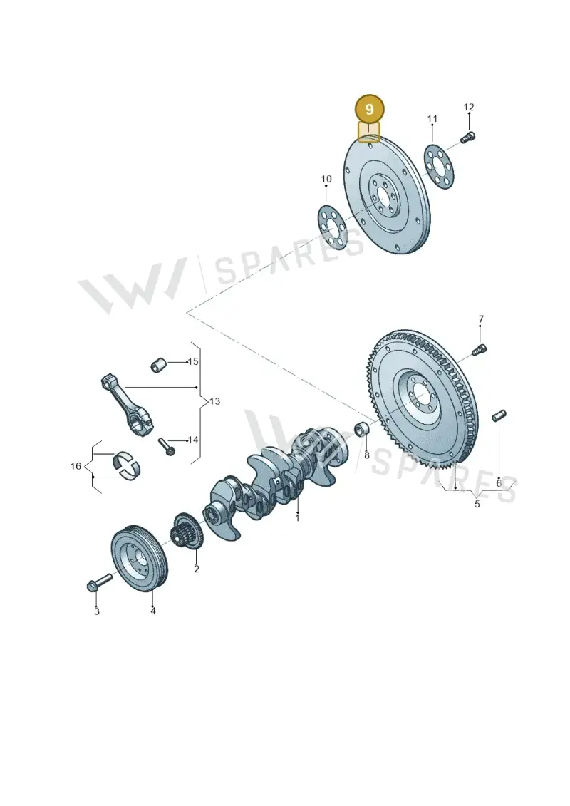 038105327B — Skoda Kamiq (2019-) diagram 781105070, position 9