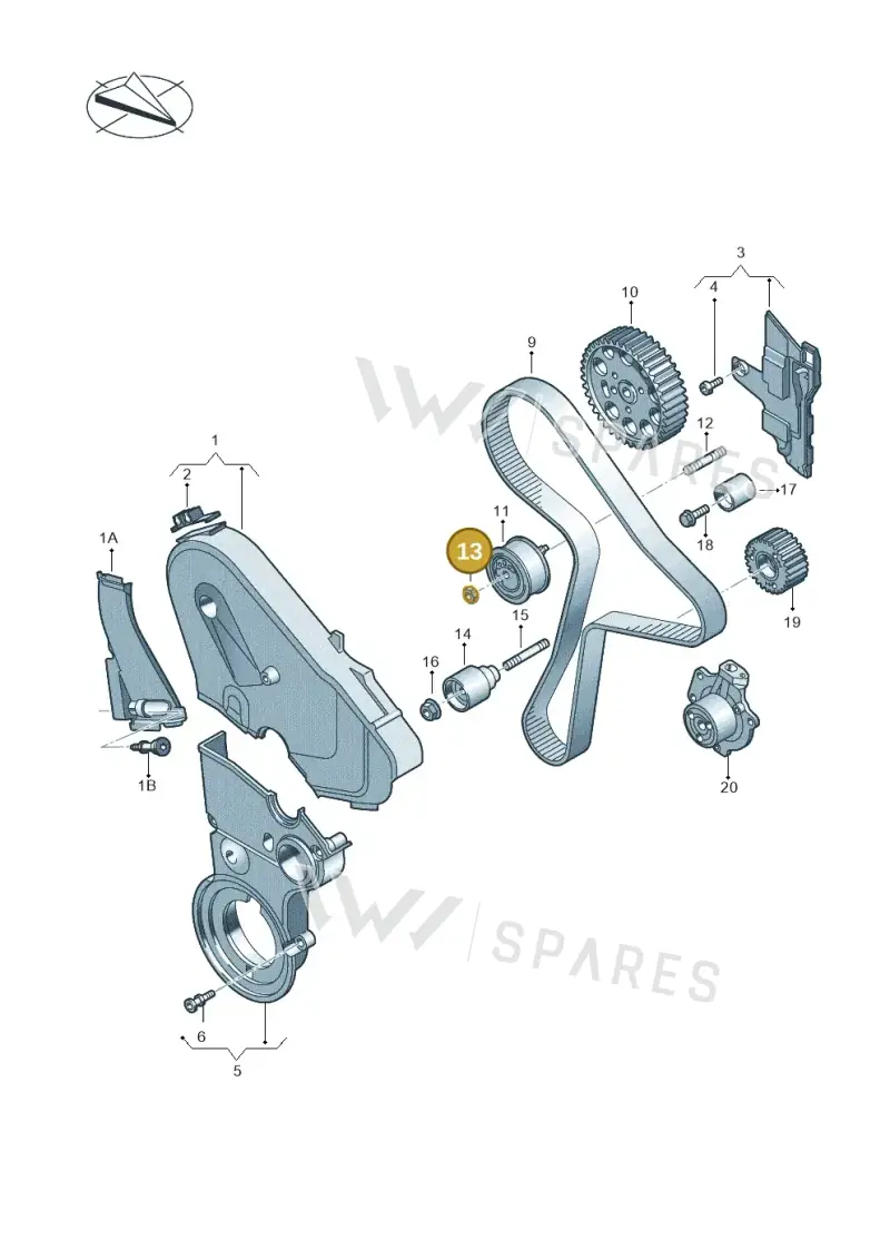 038109454A — Skoda Kamiq (2019-) diagram 746109800, position 13