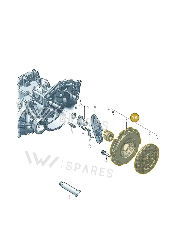 038198141P — Skoda Roomster (2010-2015) diagram 201141400, position 1A