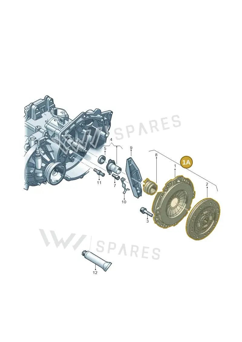 038198141P — Skoda Roomster (2010-2015) diagram 201141400, position 1A