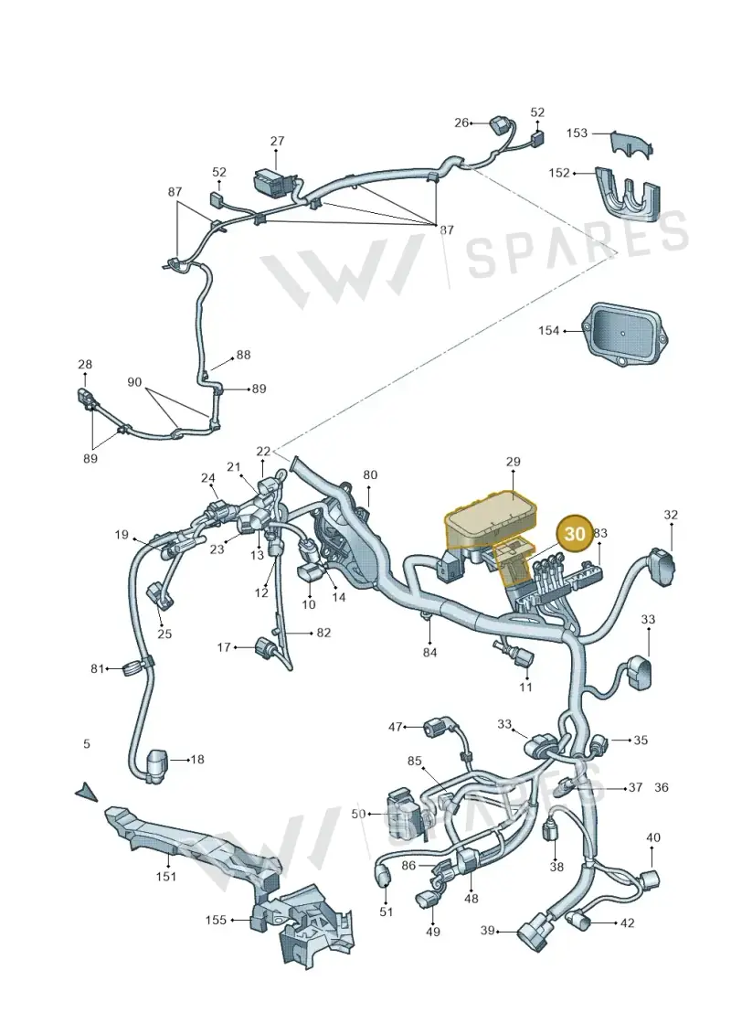 038973721B — Skoda Yeti (2013-2017) diagram 666971810, position 30